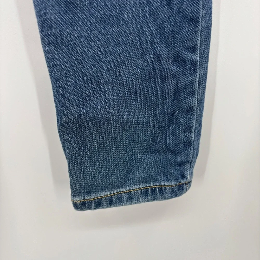 Cat & Jack Jeans Kids Size 10 Blue Stretch Medium Wash Denim Pants School Basic
